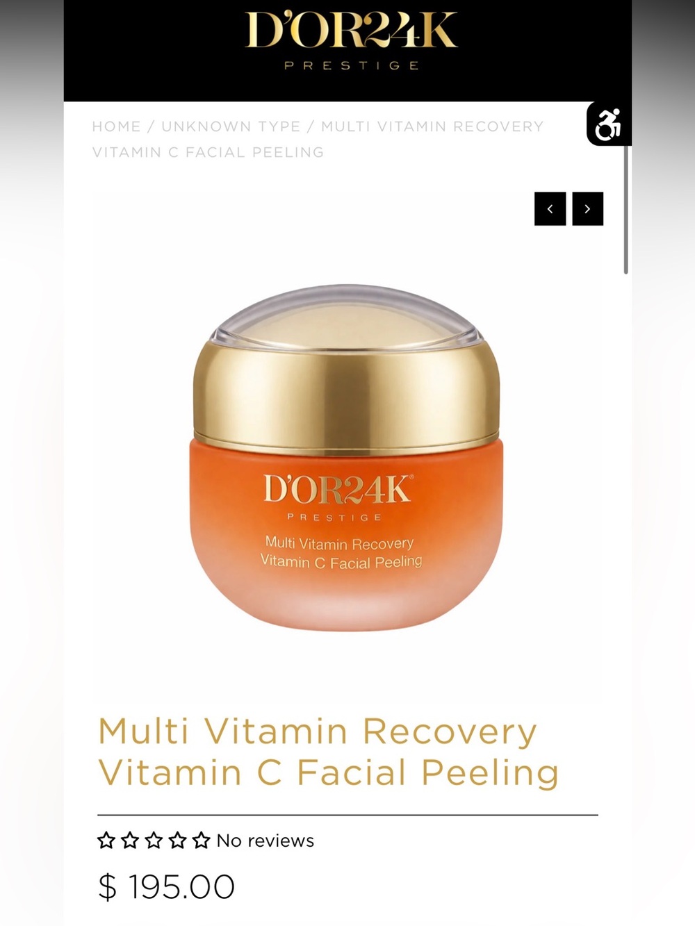 Multi Vitamin Recovery Vitamin C Facial Peeling - Picture 8 of 8